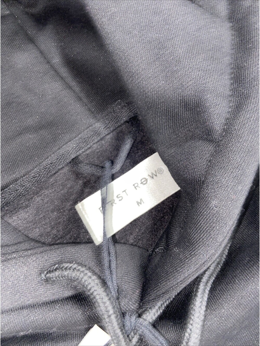 First Roe Racing Hoodie M Mens Black pullover - Picture 3 of 5